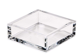 Clear Acrylic Cocktail Napkin Holder, Classic 6 Inch — Maven Home