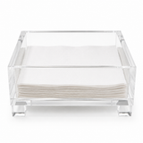 Maven Home Cube Feet clear acrylic cocktail napkin holder alternate view