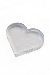 Maven Home Clear Heart acrylic napkin weight - view 04
