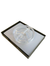 Maven Home Clear Peace acrylic napkin weight alternate view