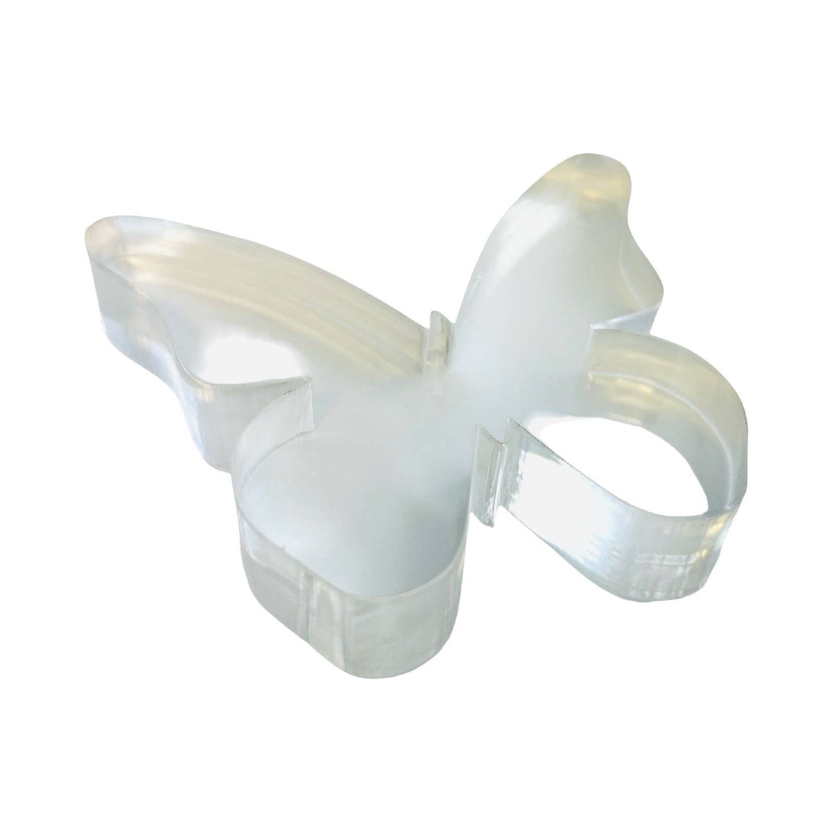 Maven Home Clear Butterfly acrylic napkin weight - view 04