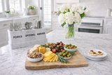 Modern Acrylic Flatware Caddy, Marble - view 03