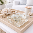 Decorative Acrylic Bowl, Aura Exotic Neutral