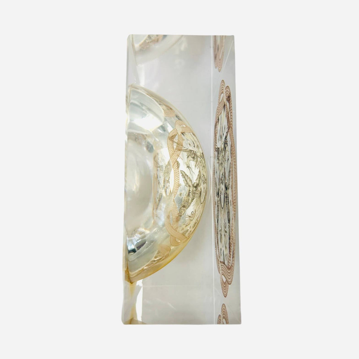 Decorative Acrylic Bowl, Aura Exotic Neutral - view 05