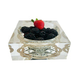 Decorative Acrylic Bowl, Aura Exotic Neutral - view 06