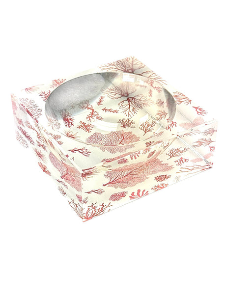 Decorative Acrylic Bowl, Aura Coral - view 08