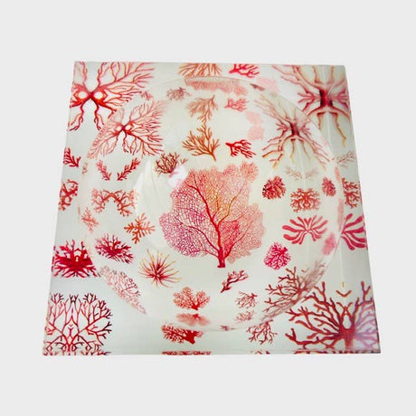 Decorative Acrylic Bowl, Aura Coral - view 10