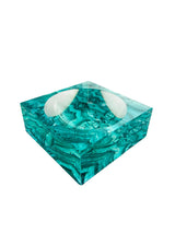 Decorative Acrylic Bowl, Aura Malachite - view 04