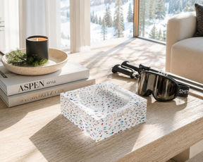 Decorative Acrylic Bowl, Aura Ski Jump