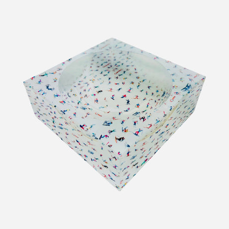Decorative Acrylic Bowl, Aura Ski Jump - view 05