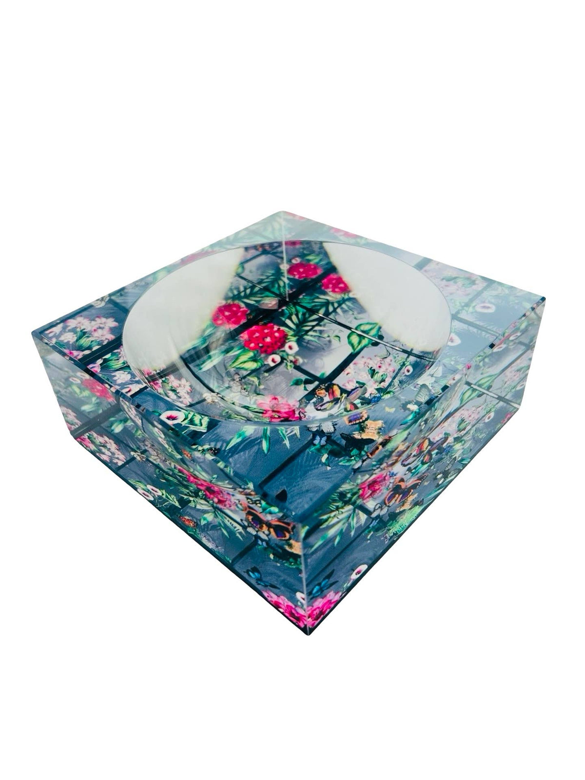Decorative Acrylic Bowl, Aura Window View - alternate view