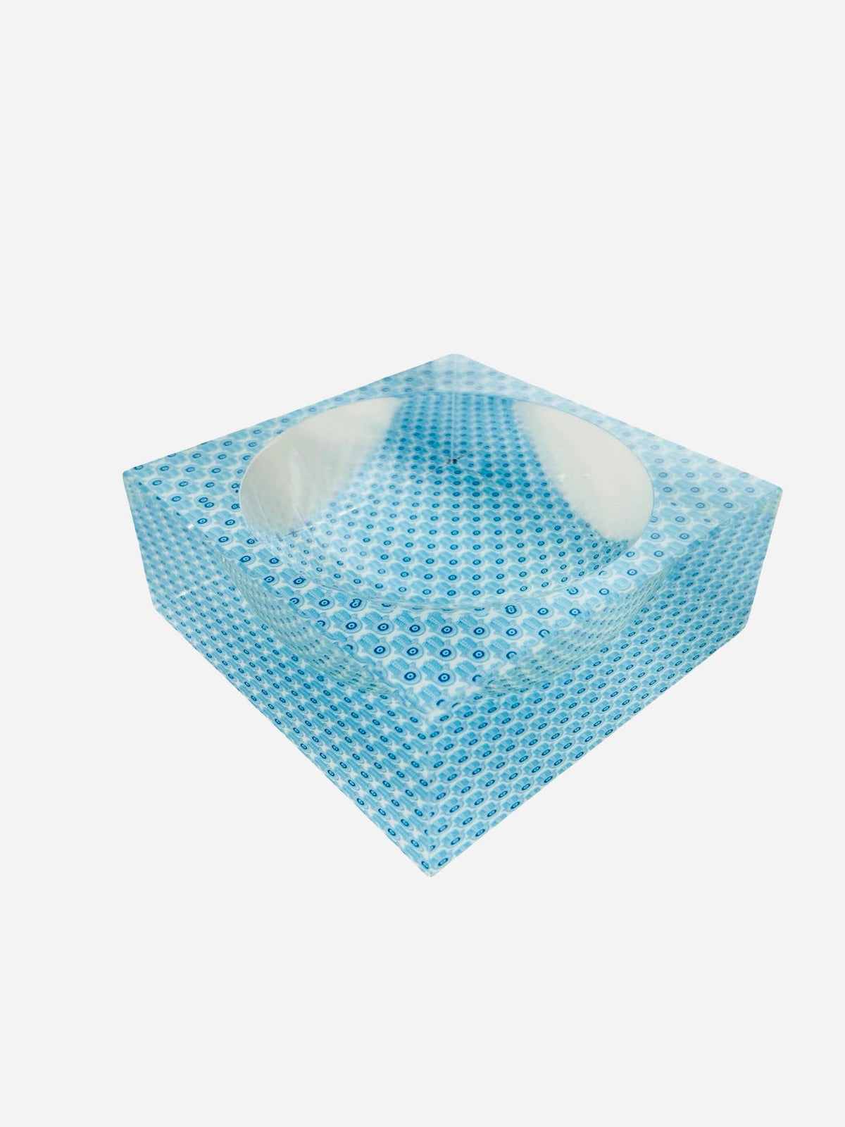 Decorative Acrylic Bowl, Aura Hamsa - view 03