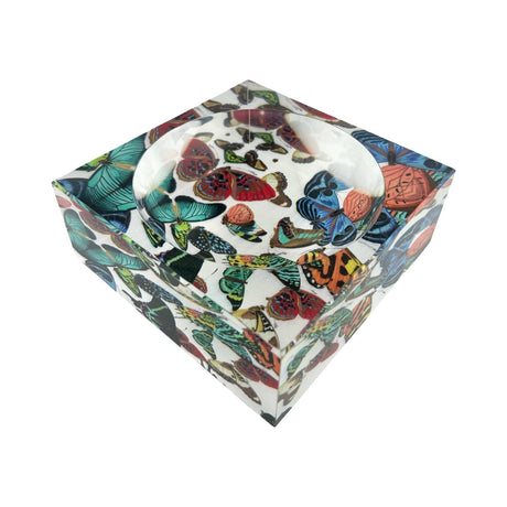 Decorative Acrylic Bowl, Aura Butterfly Heaven - view 04