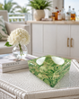 Decorative Acrylic Bowl, Aura Palm Patch