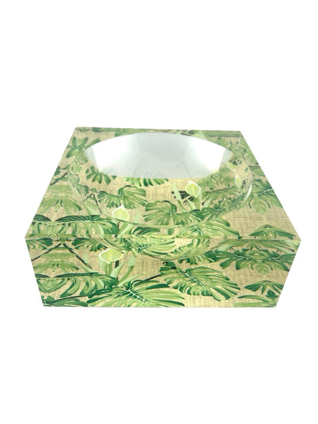 Decorative Acrylic Bowl, Aura Palm Patch - view 04