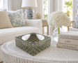 Decorative Acrylic Bowl, Aura Lattice