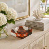 Decorative Acrylic Bowl, Aura Throwback