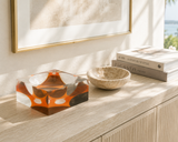 Decorative Acrylic Bowl, Aura Throwback - alternate view