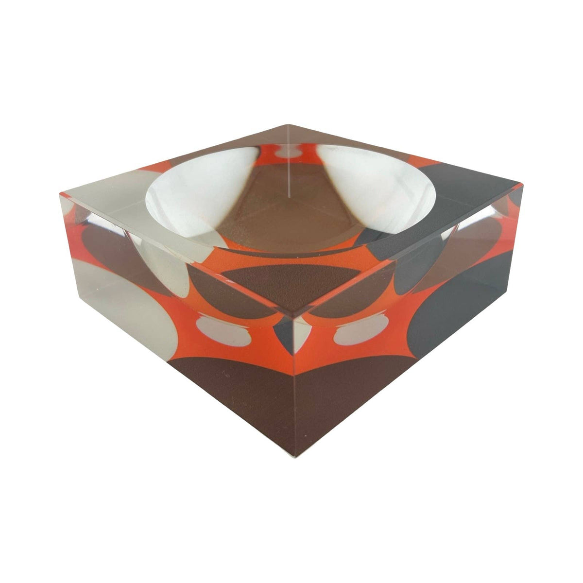 Decorative Acrylic Bowl, Aura Throwback - view 06