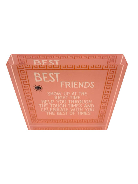 Acrylic Desk Weight Decor, Best Friends - alternate view