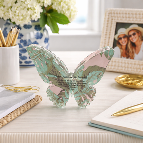 Acrylic Desk Weight Decor, Awesome Friend