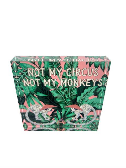 Maven Home Circus acrylic desk weight, view 5