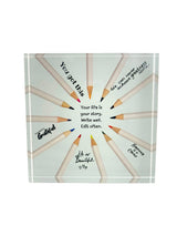 Acrylic Desk Weight Decor, Life Story - alternate view