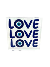 Acrylic Desk Weight Decor, Triple Love — Maven Home