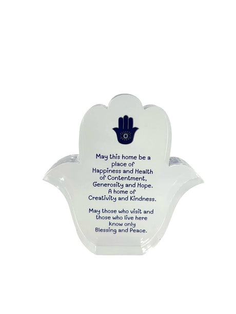 Maven Home Hamsa Home acrylic desk weight, view 3