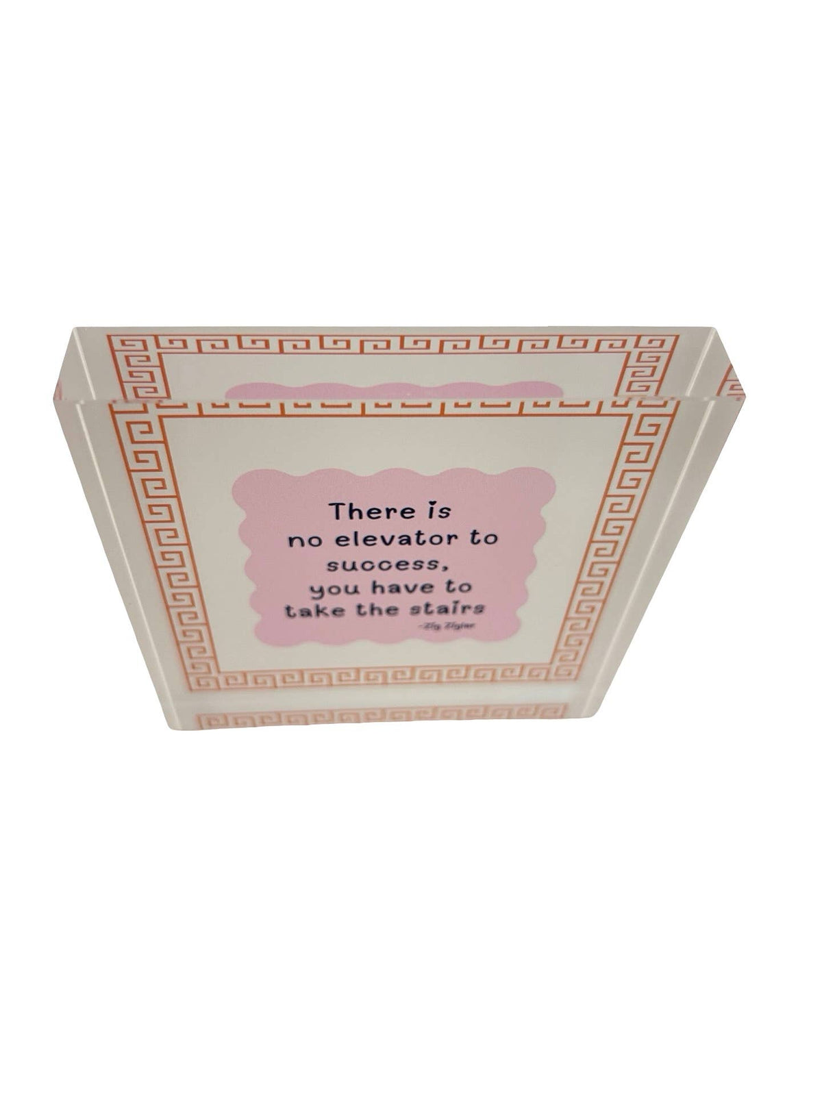 Maven Home Elevator acrylic desk weight, view 9