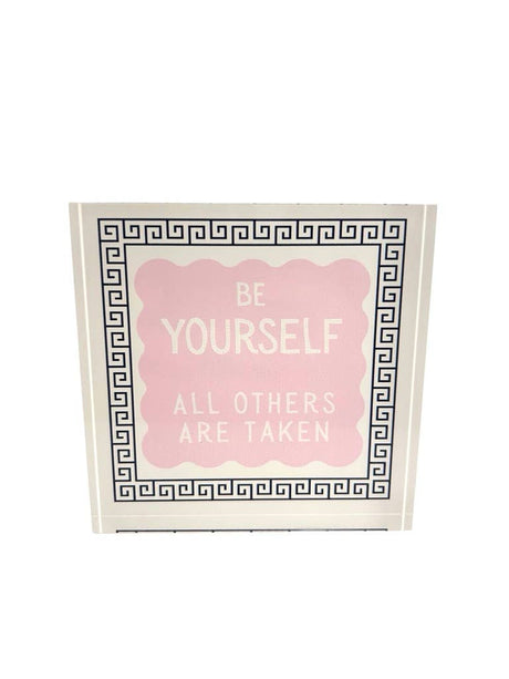 Acrylic Desk Weight Decor, Be Yourself - alternate view