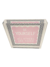 Maven Home Be Yourself acrylic desk weight, view 5