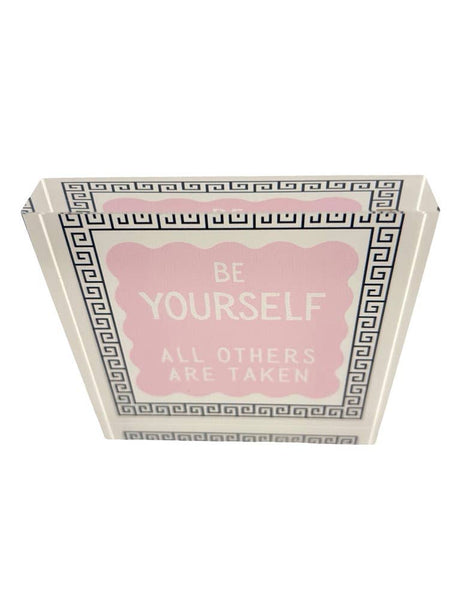 Maven Home Be Yourself acrylic desk weight, view 5