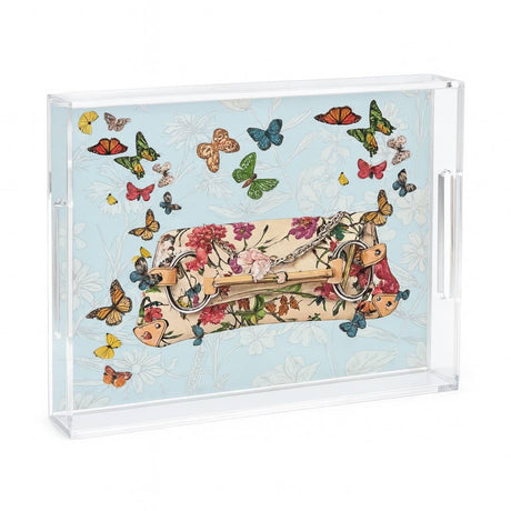 Acrylic Display Art Tray, Clutch Bag