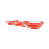 Modern Acrylic Grazing Bowl, Mandarin - alternate view