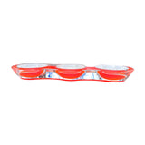 Modern Acrylic Grazing Bowl, Mandarin - view 03