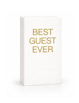 Linen-Feel Guest Towel Napkins, Best Guest Ever - alternate view