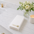 Linen-Feel Guest Towel Napkins, Powder Room Intermission