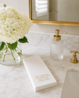 Linen-Feel Guest Towel Napkins, What Happens in the Powder Room Stays There