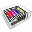 Love Acrylic Coasters, Love Is All You Need with Holder