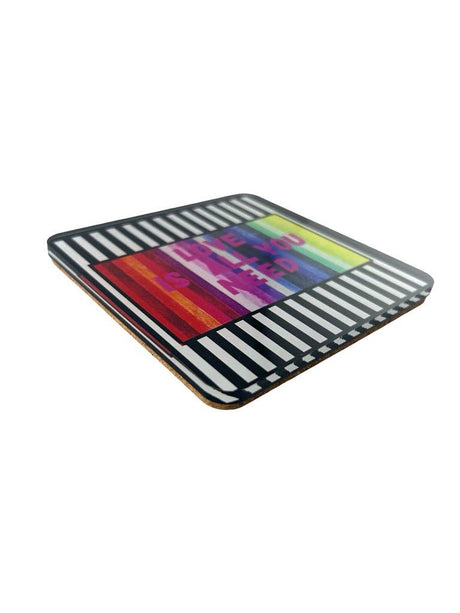 Love Acrylic Coasters, Love Is All You Need with Holder - view 04