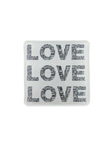 Love Acrylic Coasters, Triple Love with Holder - view 03