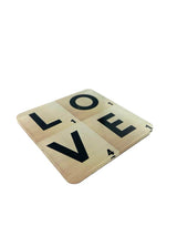 Love Acrylic Coasters, Tile Love with Holder - view 03