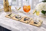 Love Acrylic Coasters, Love with Holder - view 03