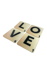 Love Acrylic Coasters, Love with Holder - view 06