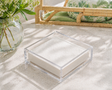 Maven Home clear acrylic lunch and dinner napkin holder