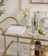 Maven Home Scalloped Acrylic Lunch and Dinner Napkin Holder - view 03