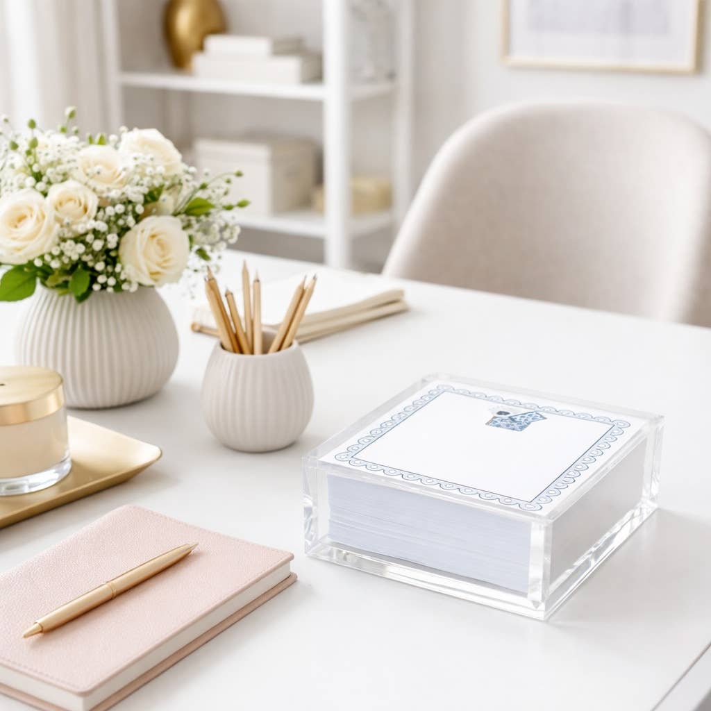 Maven Home Card Game acrylic notepad holder - view 03