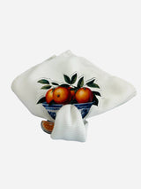 Mandarin acrylic napkin rings, set of 4