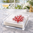 Maven Home Coral acrylic napkin weight